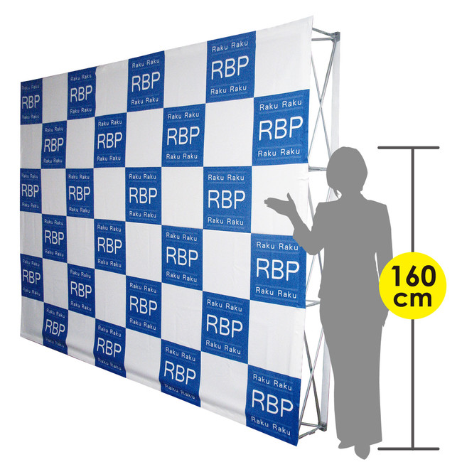 楽々！バックパネルスタンド(ウォールバナー) 規格:3&times;4タイプ (19305)