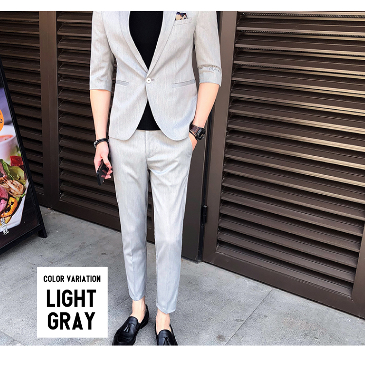 2点半袖スーツセット