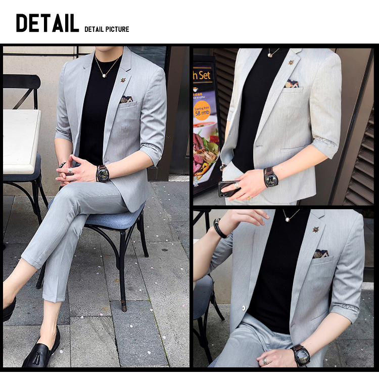 2点半袖スーツセット