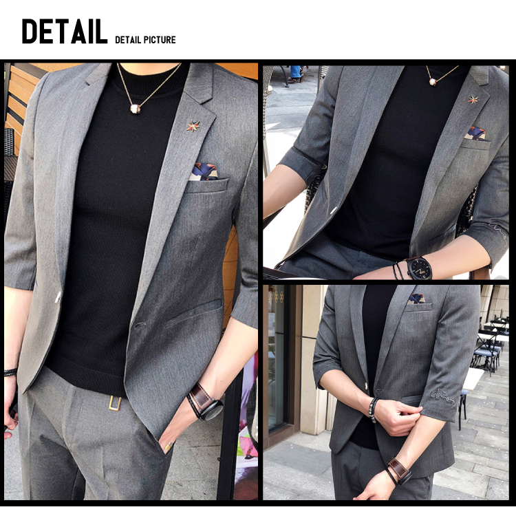 2点半袖スーツセット