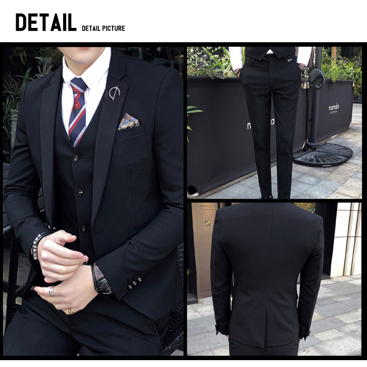 スーツ3点セットアップ