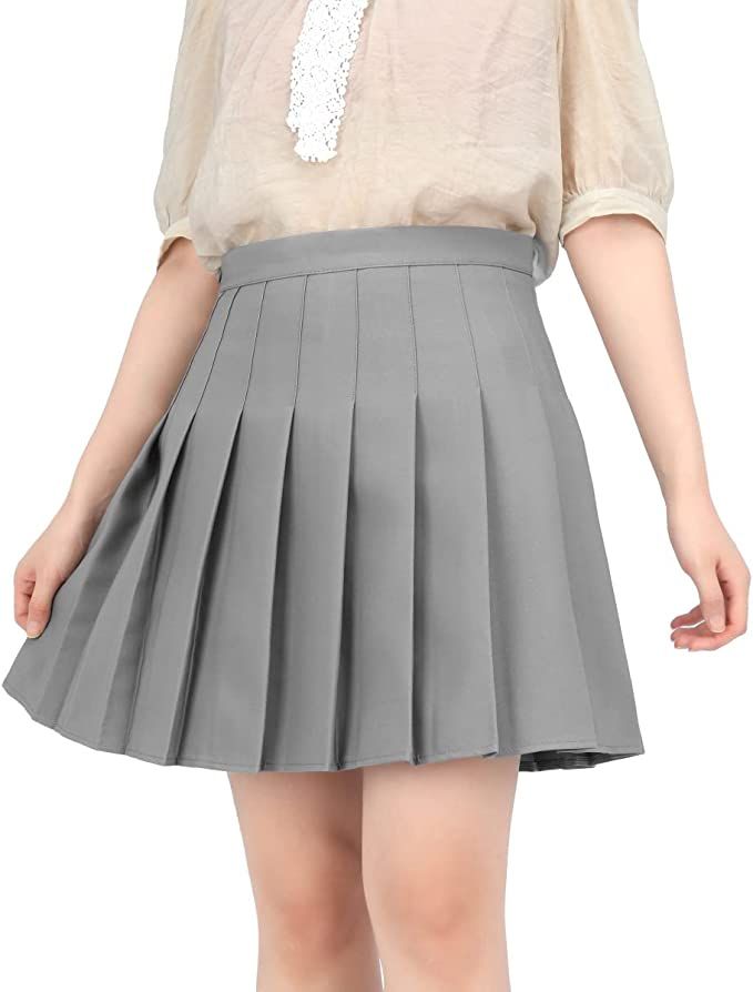 制服 スカート 黒 プリーツスカート ミニ インナー付き ひざ丈 通学 ハイウェスト ひざ丈 コスチューム セーラー服 卒業式