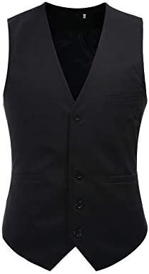 メンズ おしゃれ ビジネス フォーマル  スリム 男性用 スーツ ベスト Vネック 紳士 き カジュアル 結婚式 大きいサイズ