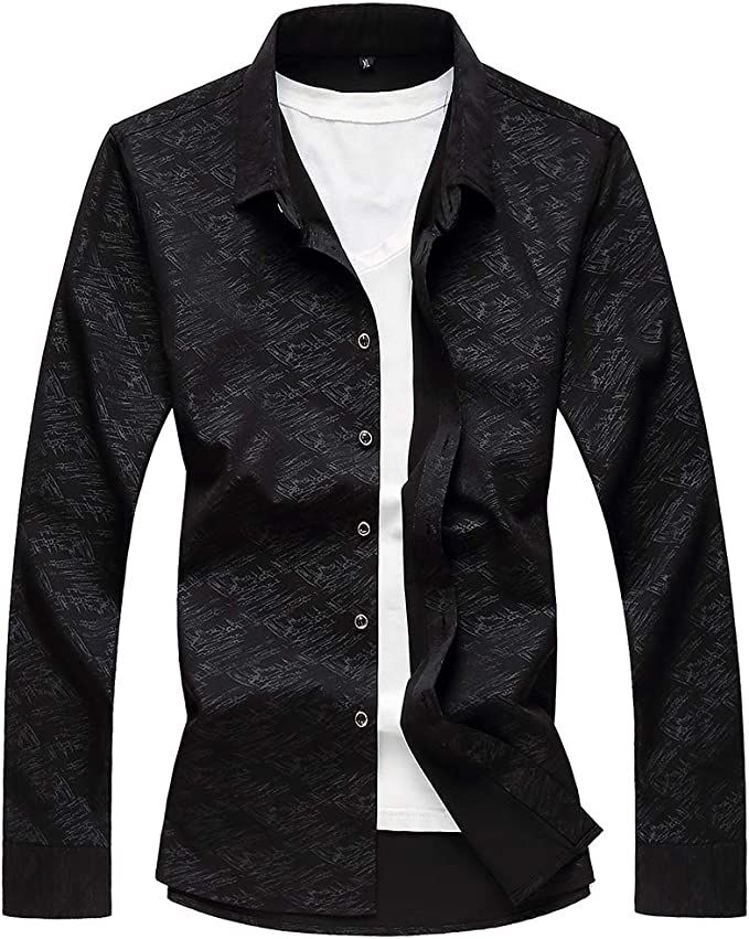 アロハシャツ 長袖 メンズ デザイン yシャツ 柄 カジュアル スリム UVカット お洒落 プリント シャツ