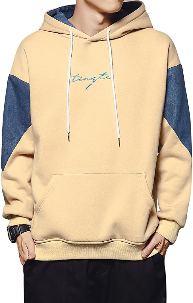 メンズ スウェット トレーナー プルオーバー ワンポイント ゆったり 長袖 裏起毛 薄手 厚手 フィード付き 秋服 S-5XL